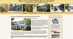 Desktop Screenshot of dellscountryhistoricalsociety.org